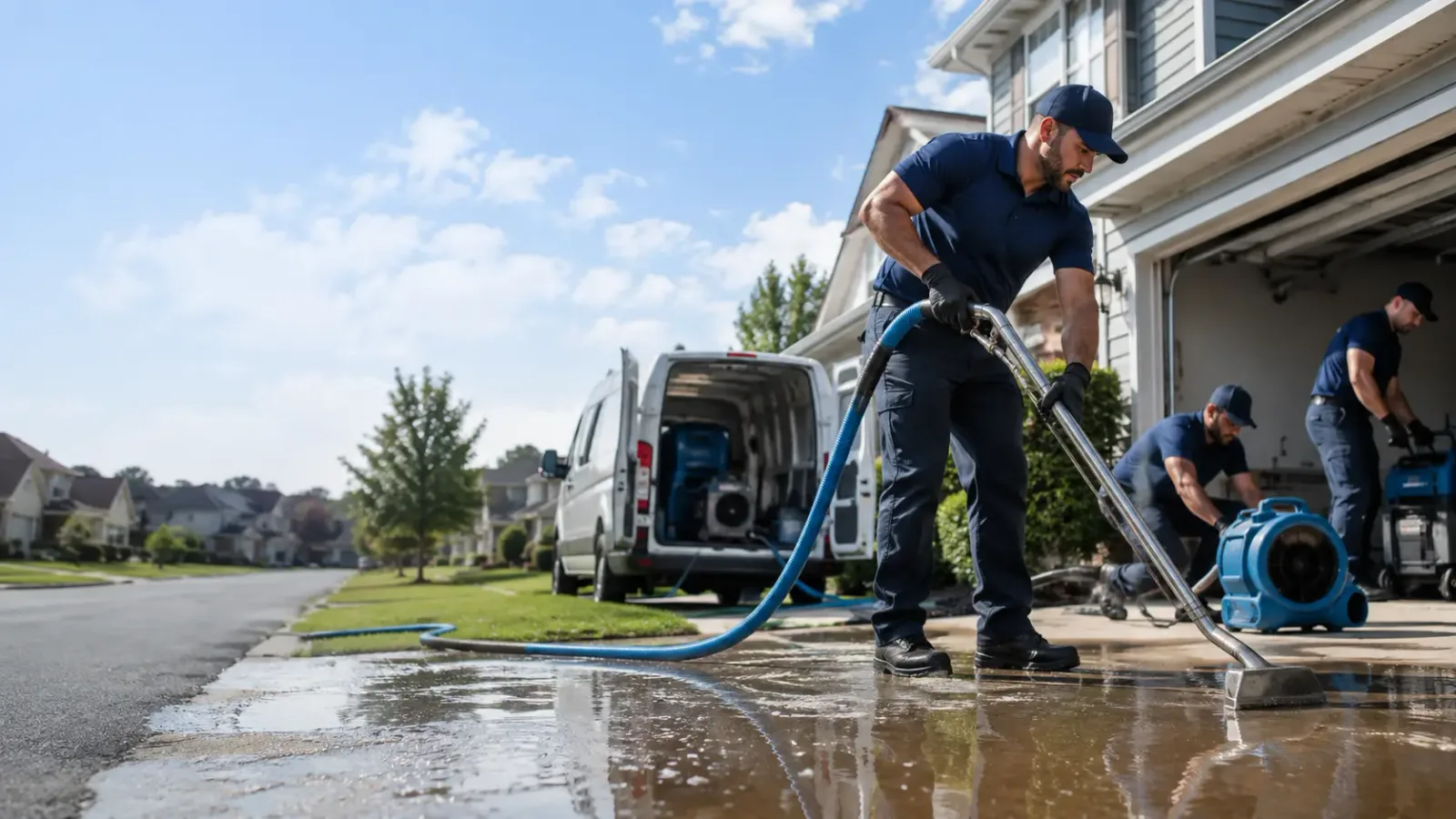Flood Damage Restoration in Curtis, NE